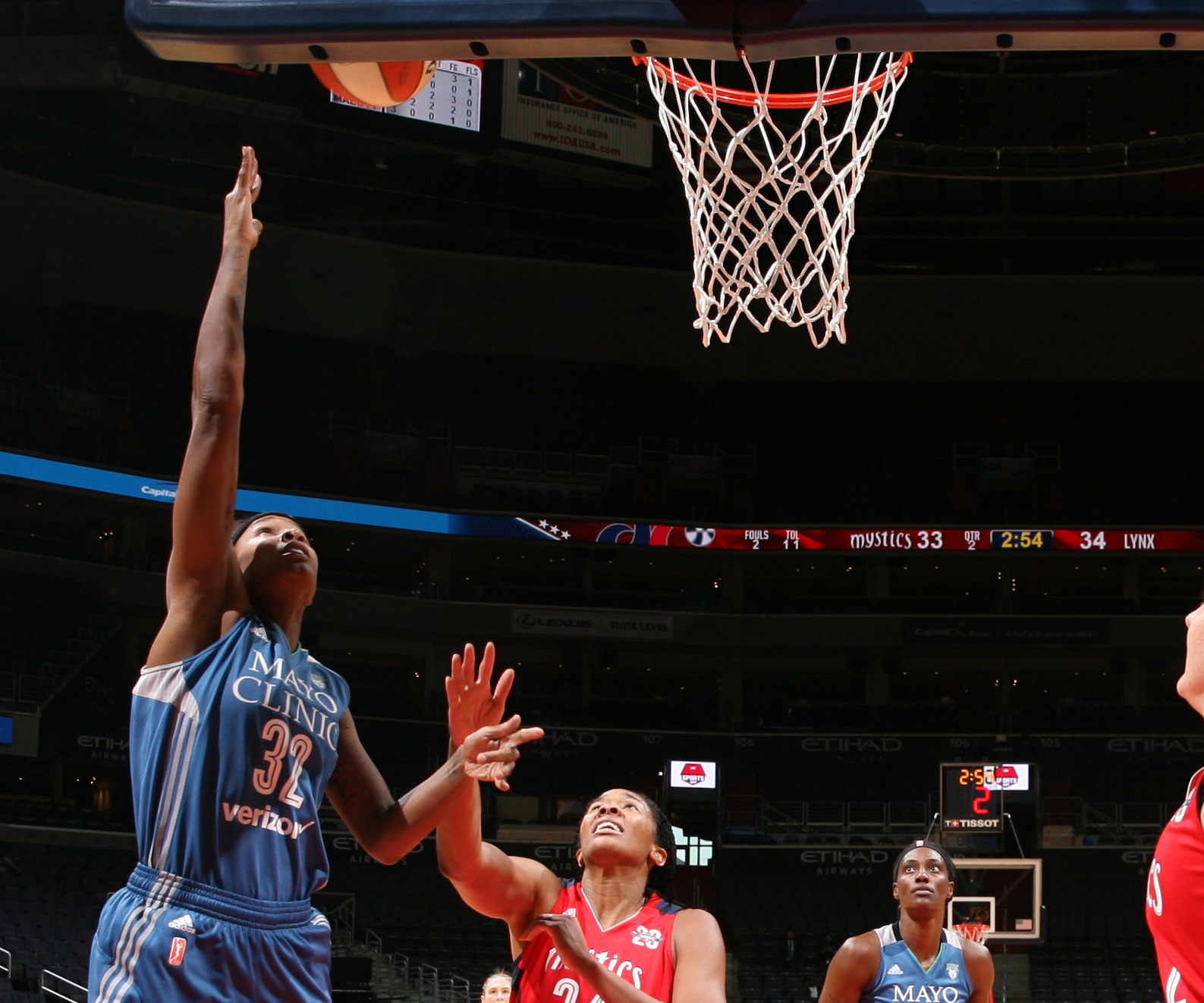 Lynx Close Out Preseason With Win Over Mystics